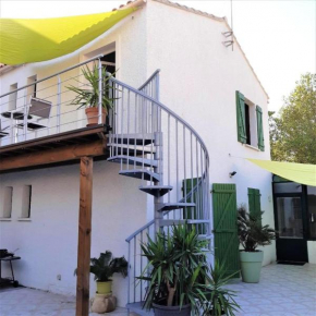 Studio a Palavas les Flots a 40 m de la plage avec terrasse amenagee et wifi